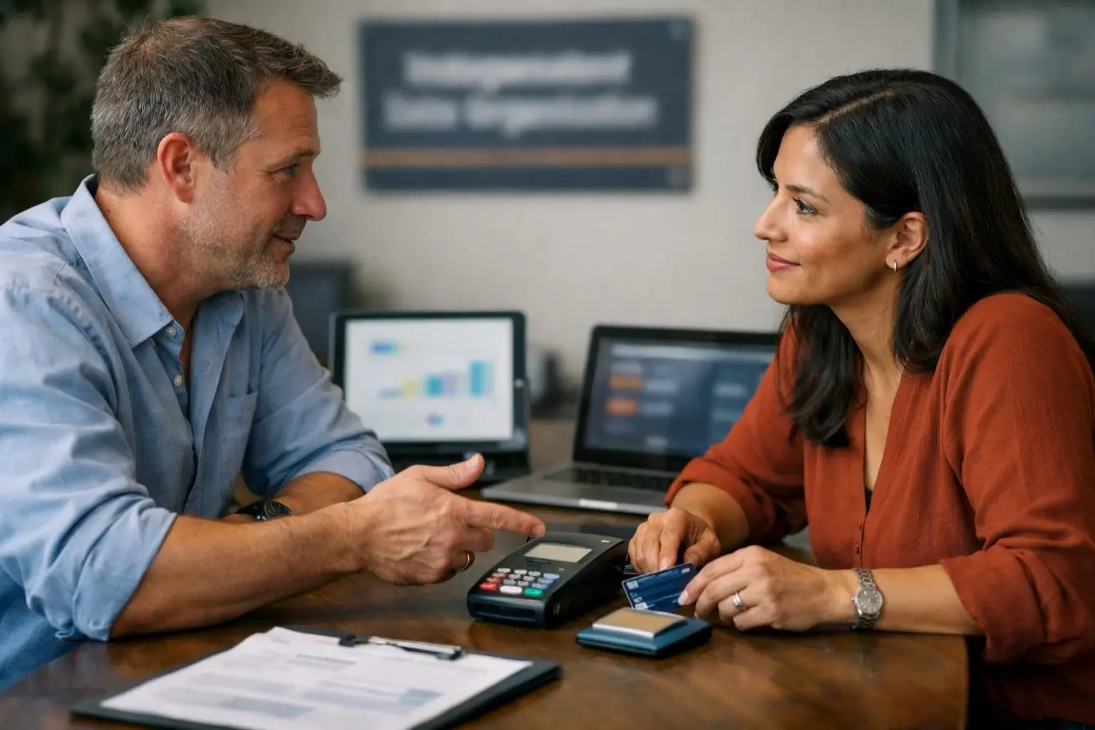 How Independent Sales Organization applies to Credit Card Processing services in Austin, United States—practical illustr...