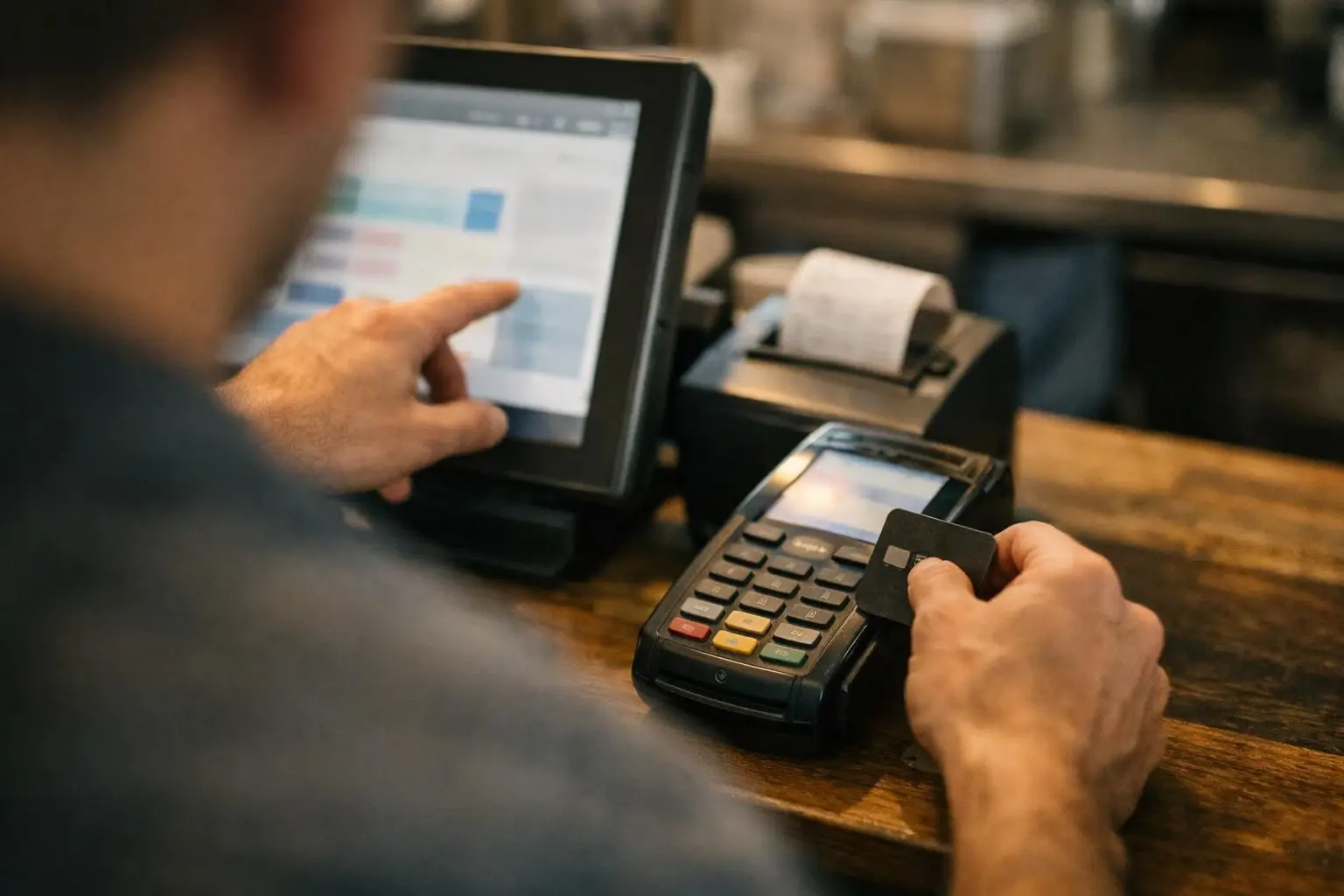 Point of Sale in Credit Card Processing: Point of Sale is the physical or digital location where a retail—visual guide