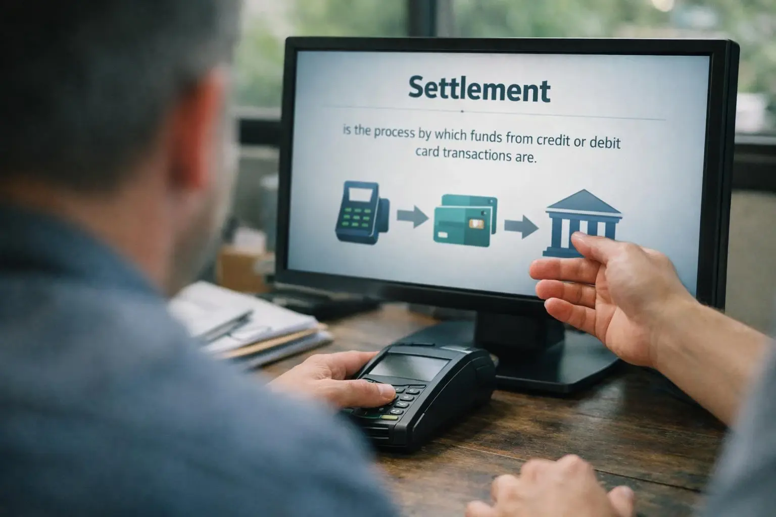 How Settlement applies to Credit Card Processing services in Austin, United States—practical illustration