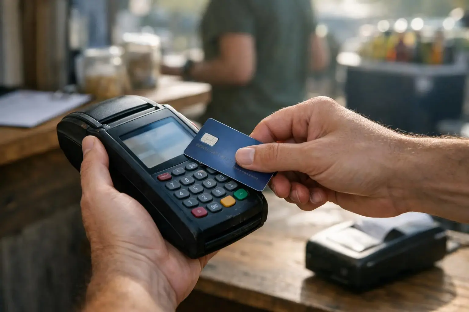 How Transaction Fee applies to Credit Card Processing services in Austin, United States—practical illustration