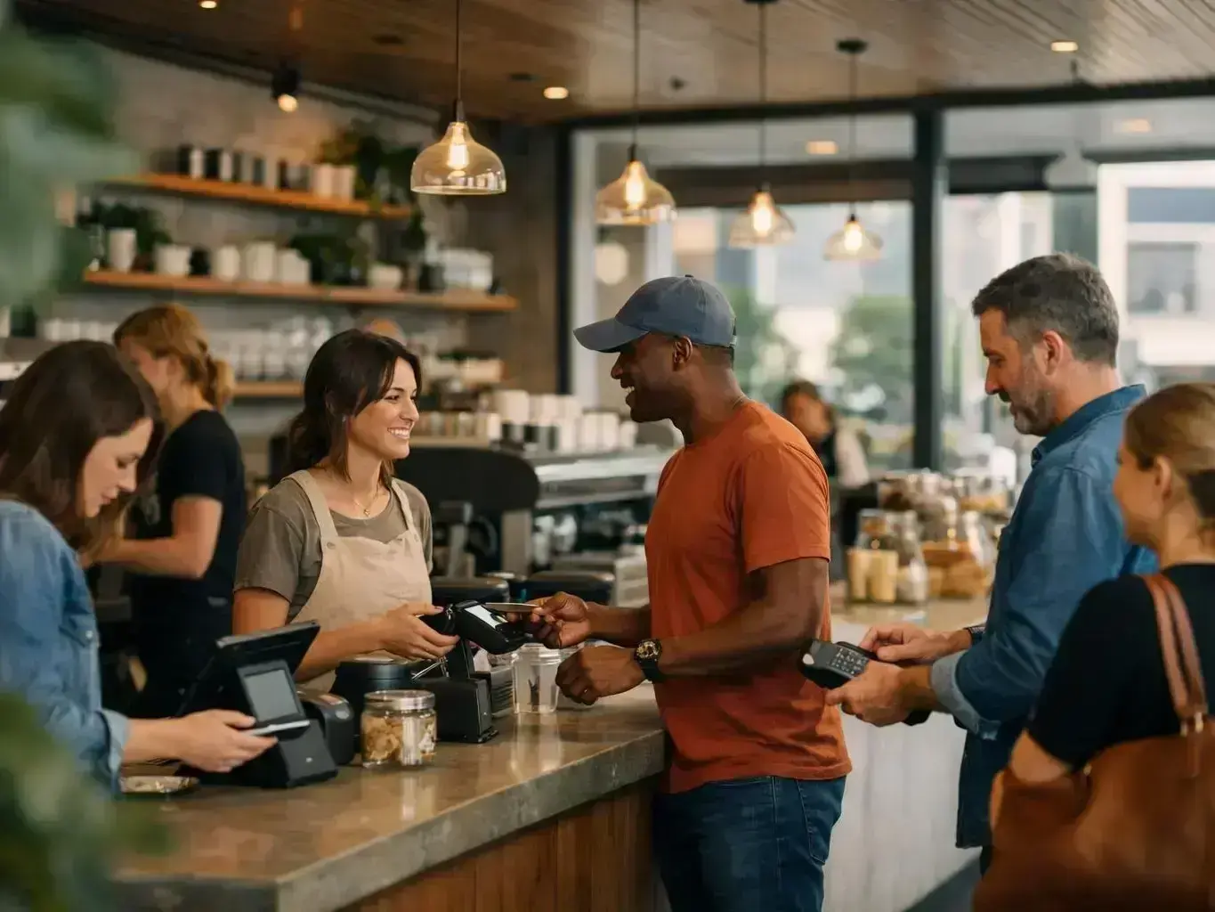Contact Credit Card Processing — team at work