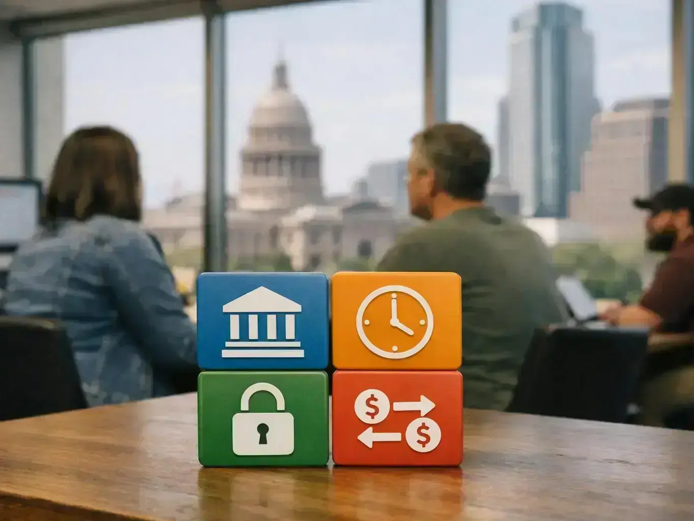 Mobile & Contactless Processing for Leander, TX Businesses — team at work